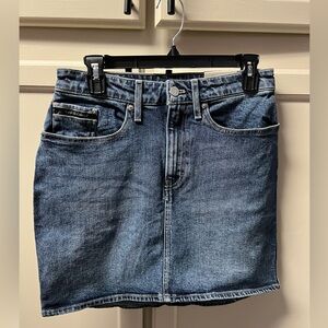 Calvin Klein Jean Mini Skirt NWT